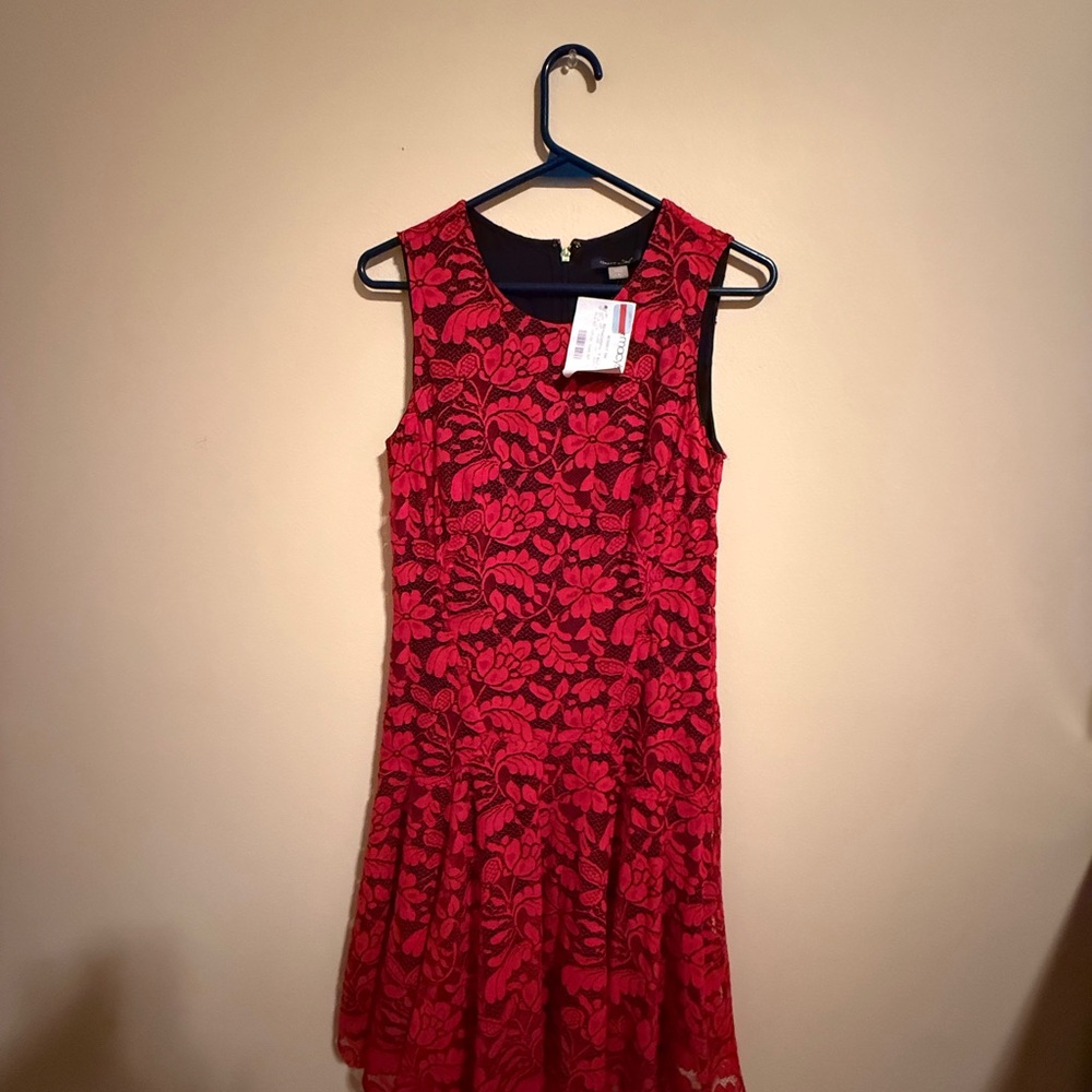 Tommy Hilfiger Red Floral Dress